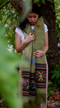 Chorten Kora shawl (100% pure wool)